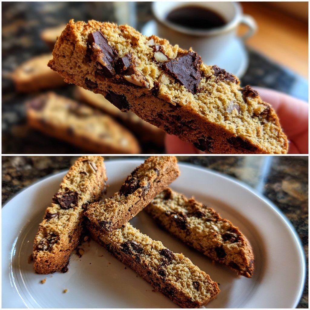 Chocolate Almond Biscotti