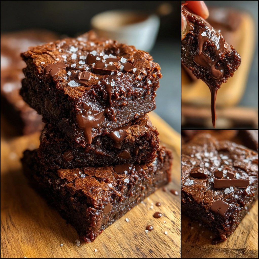 Fudgy Discard Brownies With Cocoa