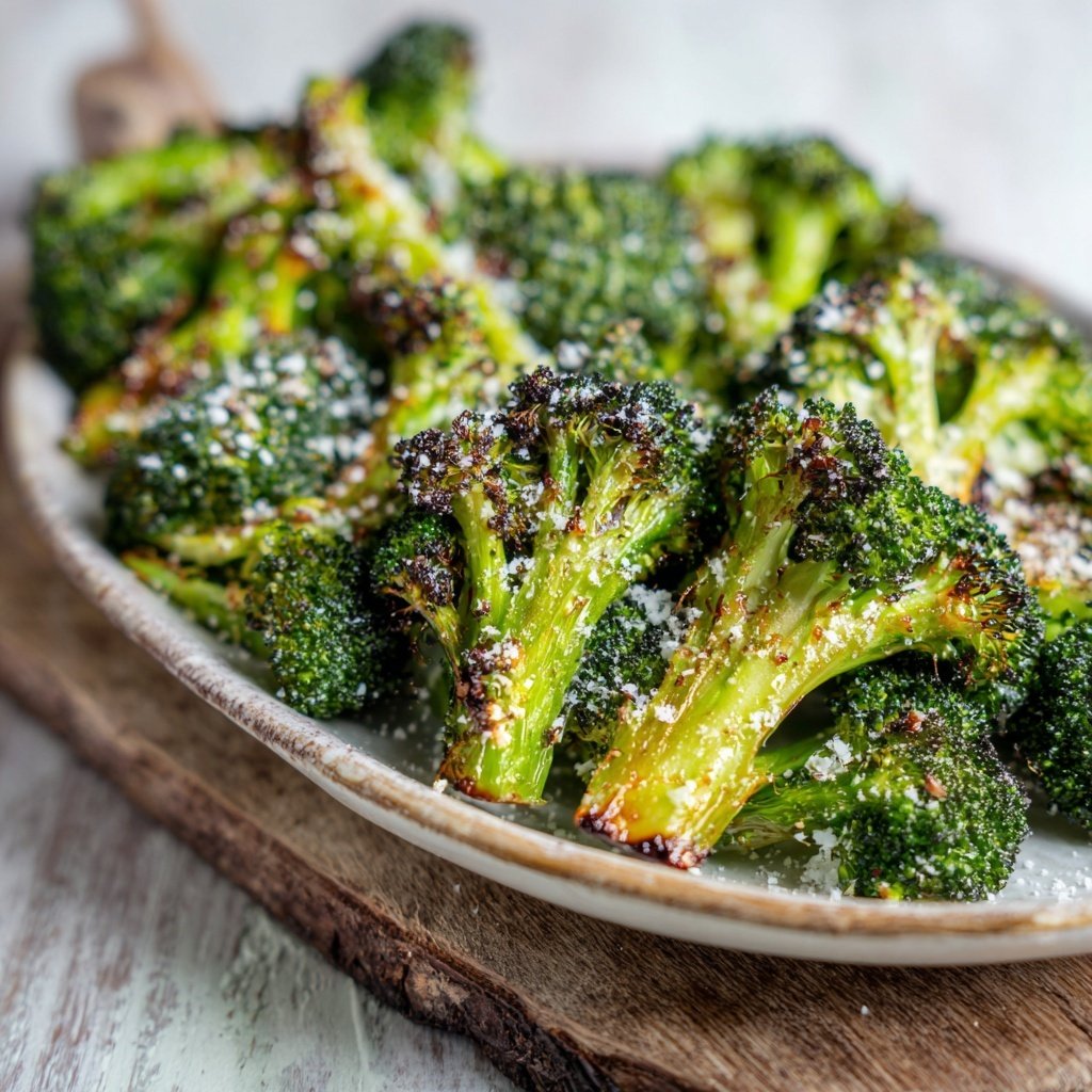 Roasted Broccoli With Parmesan