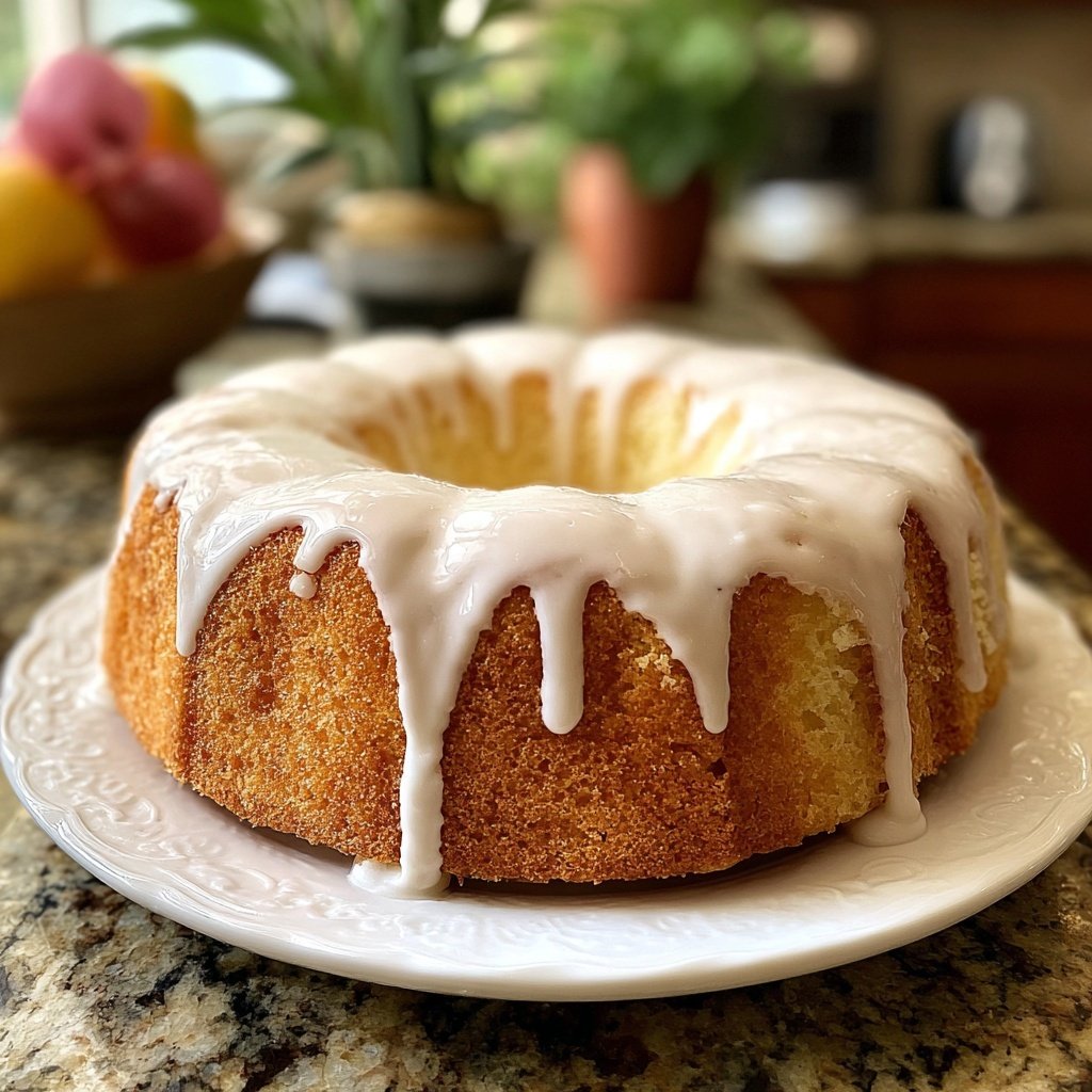 Easy One Bowl Vanilla Cake