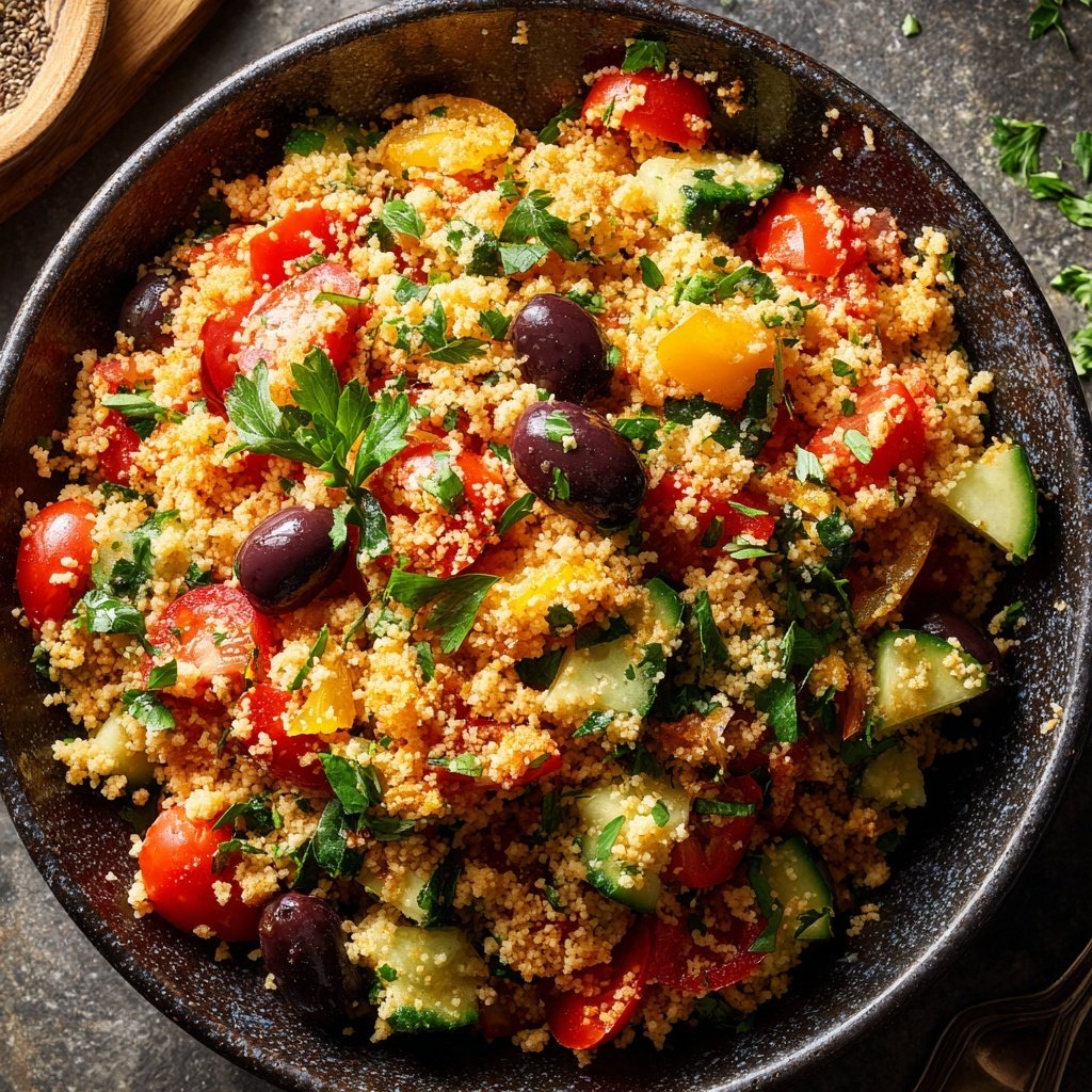 Mediterranean Couscous Salad