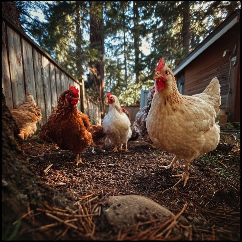 Large Backyard Chicken Run