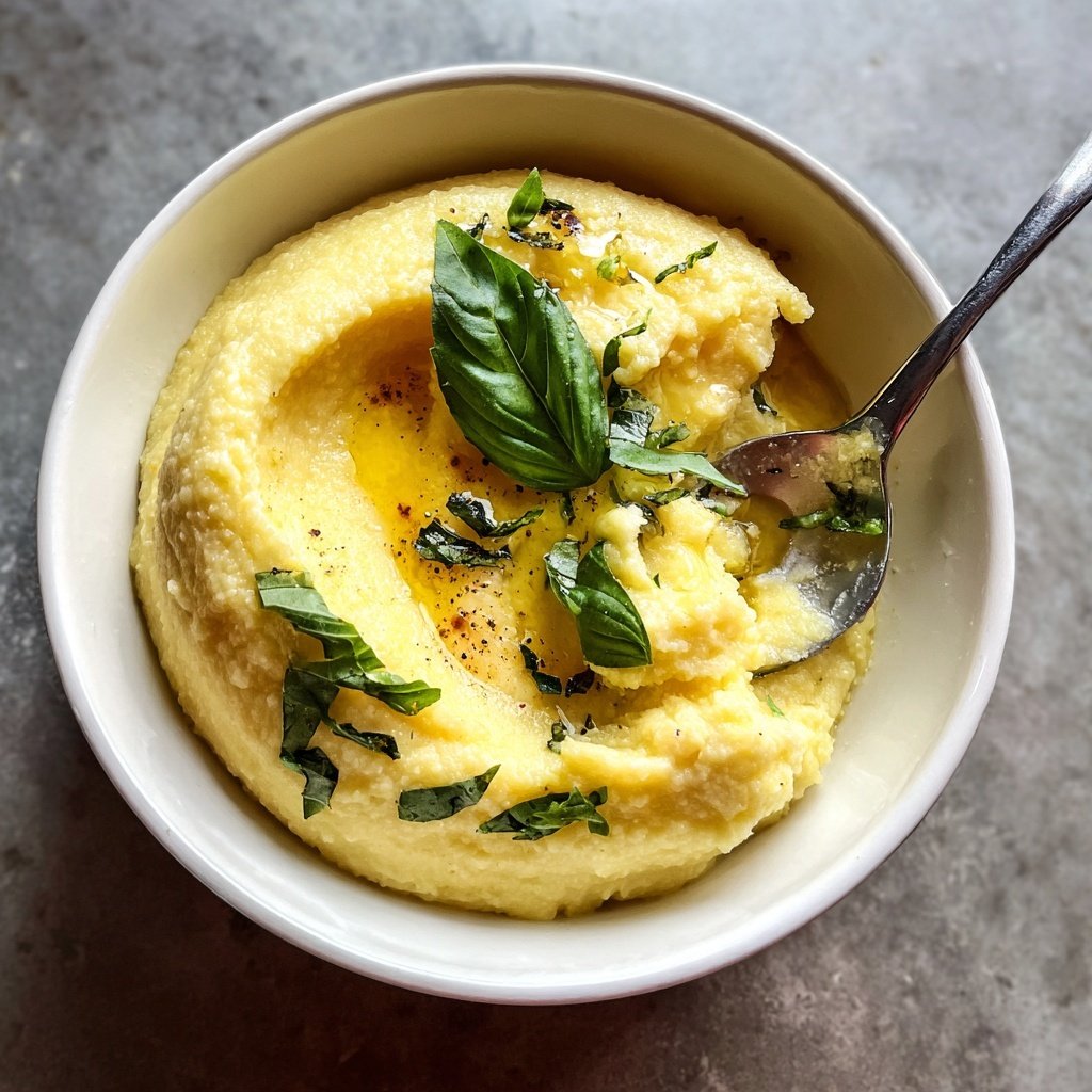 Romantic Creamy Polenta