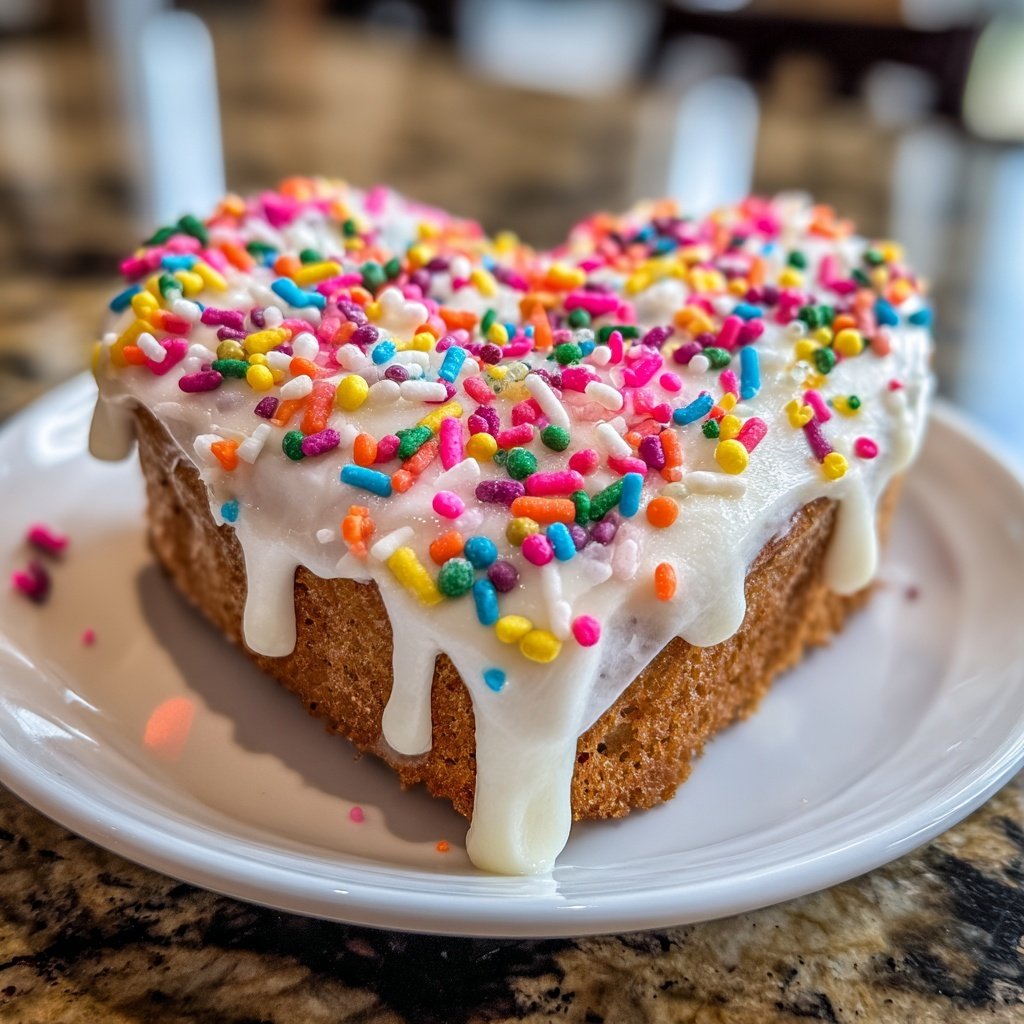 Mini Heart Cake with Red Velvet