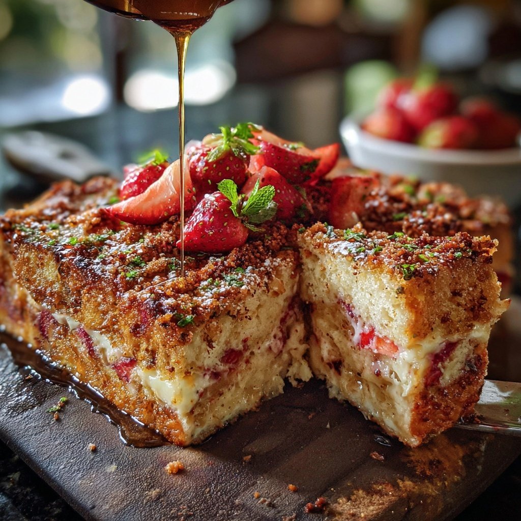 Spring Brunch French Toast Bake