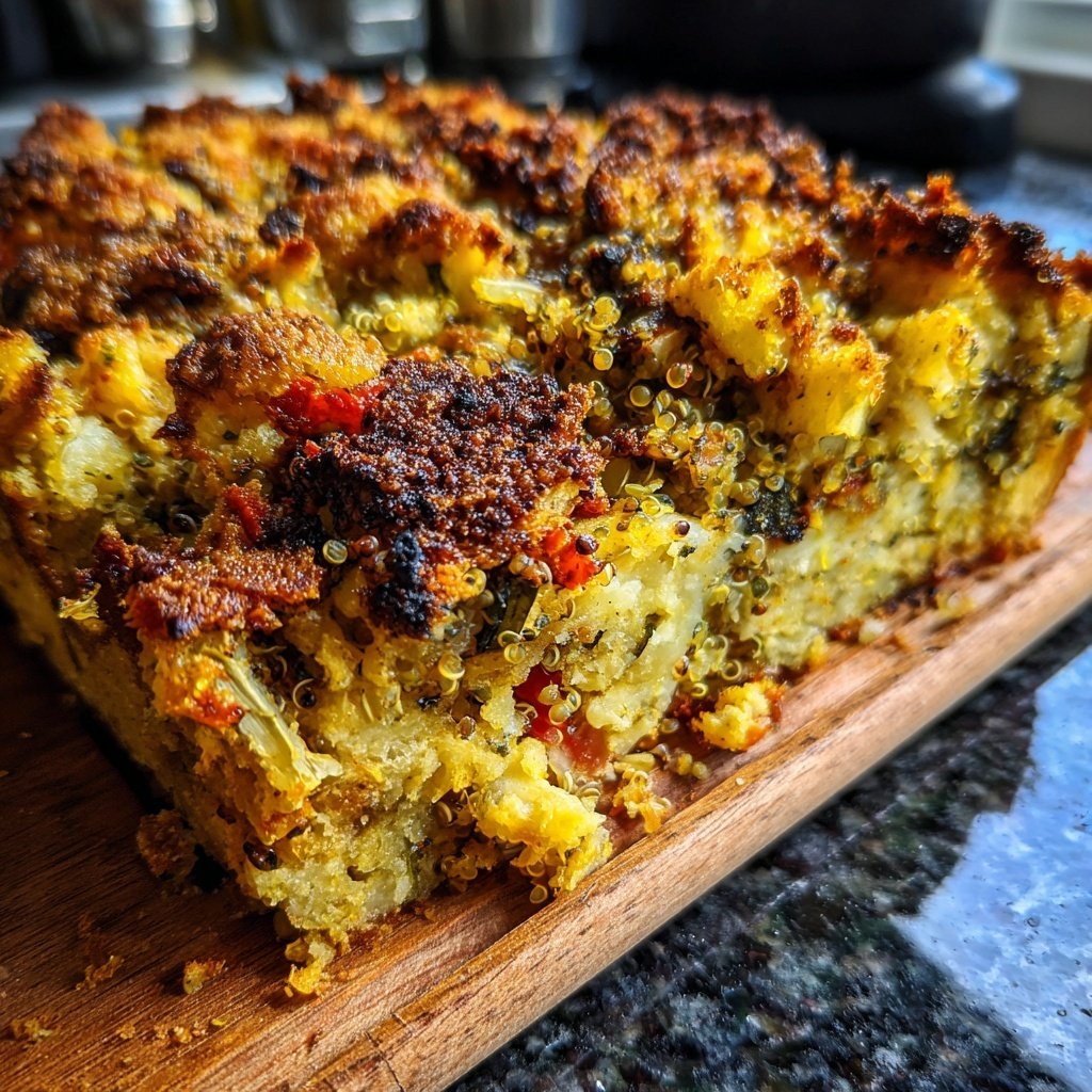 Sunday Roasted Vegetable Grain Bake
