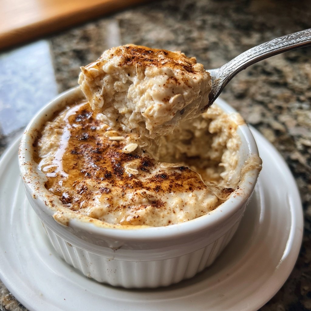 Vanilla Cinnamon Baked Oats