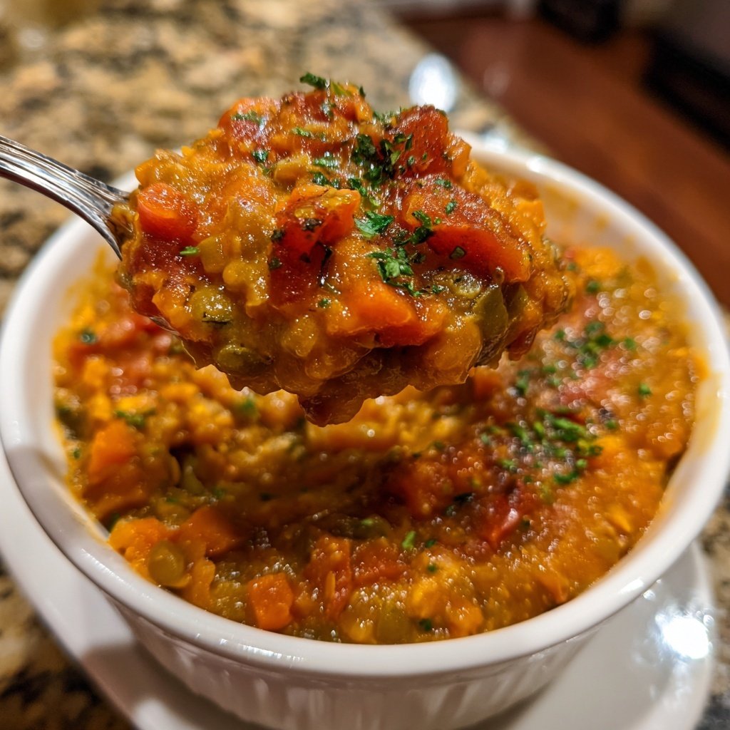Creamy Tomato Lentil Stew