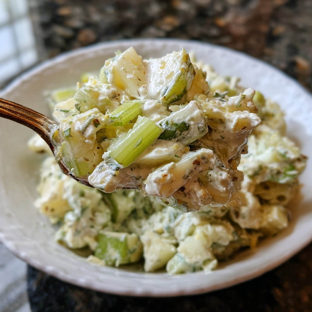 Creamy Celery Apple Salad