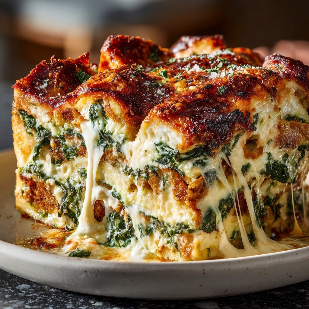 Sunday Spinach and Ricotta Bake