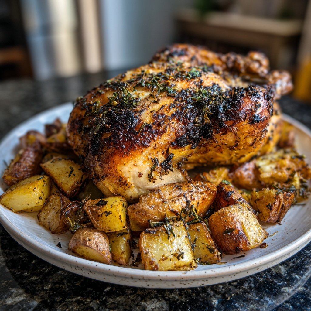 Herb Roasted Mediterranean Chicken